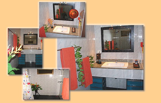 Unsere Badezimmer